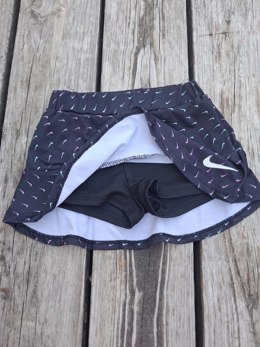 Nike black skort